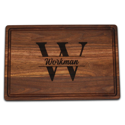 Refine Kitchenware Personalized Cutting Board, USA Made Custom Monogrammed Cutting Board, Custom Christmas Gift, Personalized Charcuterie Board - WoodArtSupply