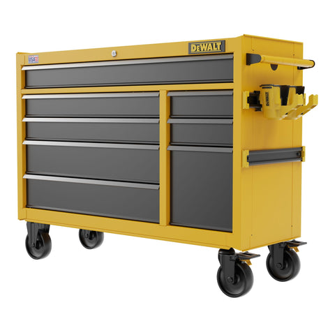 DEWALT Rolling Tool Chest with 8 Drawers, 52 Inch, 100lb Drawer Capacity, DEWALT Workshop Storage System Compatible (DWST52082) DEWALT
