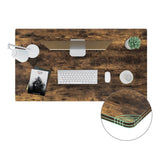 SANODESK Whole-Piece Particle Board Table Top for Standing Desk and Home Office Desk DIY, 48x30x1 Inch Rustic Brown Desk Top SANODESK