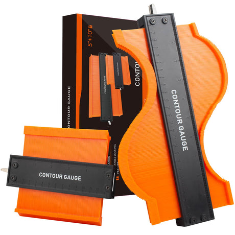 Christmas Stocking Stuffers for Adults Him Men, Contour Gauge Tool Unique Gifts for Men Dad Husband, Super Gauge Shape and Outline Tool Men's Gifts LETSWOOD