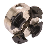 VINWOX SCK4-3.5NV-SET Mini, Midi and Heavy-Duty 3-1/2” Wood Lathe Gear Chuck Set, Wood Lathe Key Chuck Set, 4-Jaw Self-Centering Chuck, 1"x8TPI VINWOX