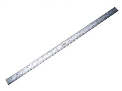 Benchmark Tools 466477 24 inch Combination Square Blade Ruler 4R Markings 1/8, 1/16, 1/32, 1/64 Stainless Steel Non-Glare Satin Chrome Finish - WoodArtSupply