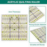 welltop Rotary Cutter Set, 96 PCS Quilting Kit 45mm Fabric Cutters Kit with 5 Extra Blades A4 Cutting Mat Acrylic Ruler Carving Knife Craft Clips Welltop