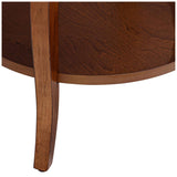 Acme Aberta End Table in Walnut ACME Furniture