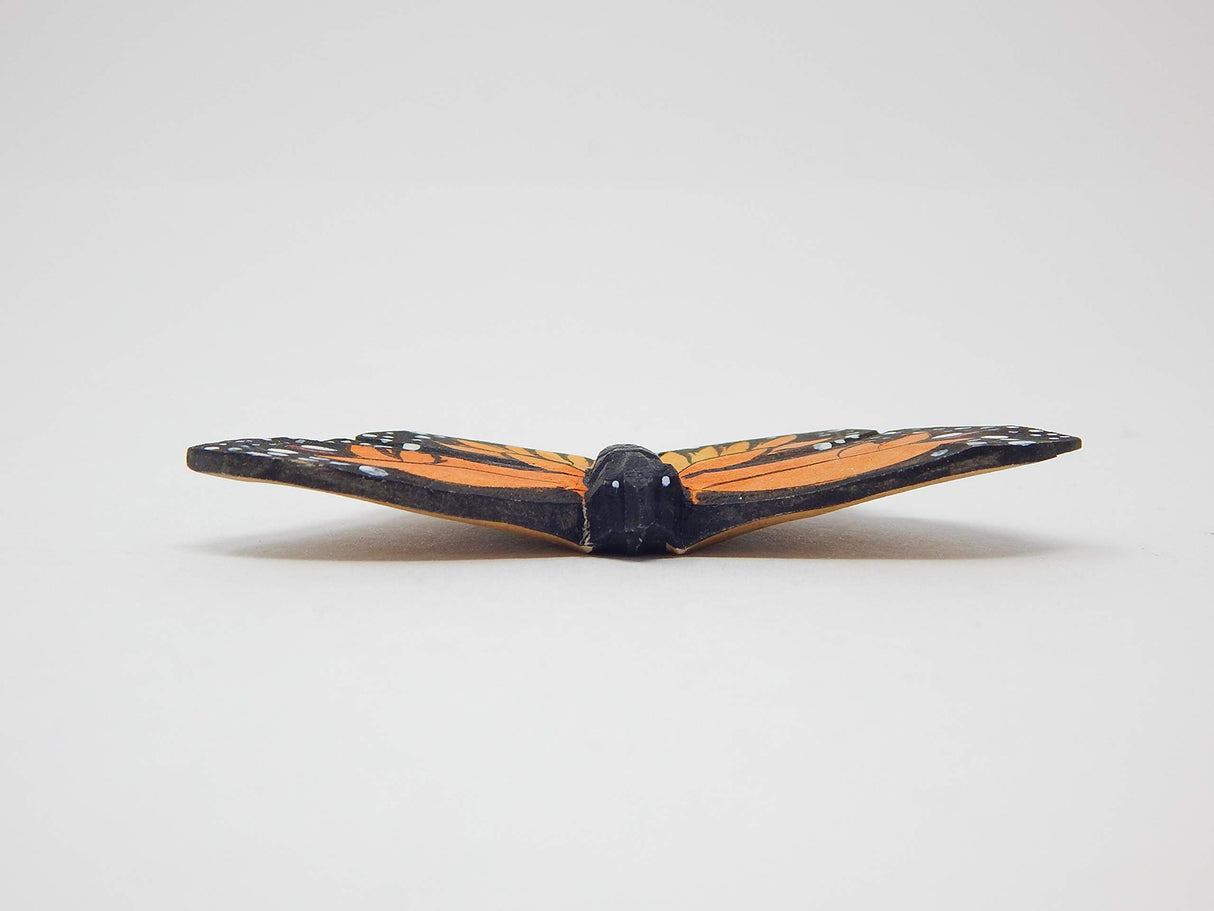 Wood Carved Animal Fridge Magnet Adult Kitchen Decor Cute Unique Custom Art Figurine (Butterfly) Selsela