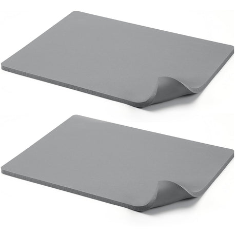 Frienda 2 Pcs Heat Press Pad Mat 0.31 Inch Thick Silicone Mat for Heat Press Flat Press Replacement Pad for Sublimation Heat Transfer Machine T Shirt Frienda