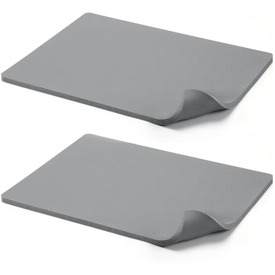 Frienda 2 Pcs Heat Press Pad Mat 0.31 Inch Thick Silicone Mat for Heat Press Flat Press Replacement Pad for Sublimation Heat Transfer Machine T Shirt