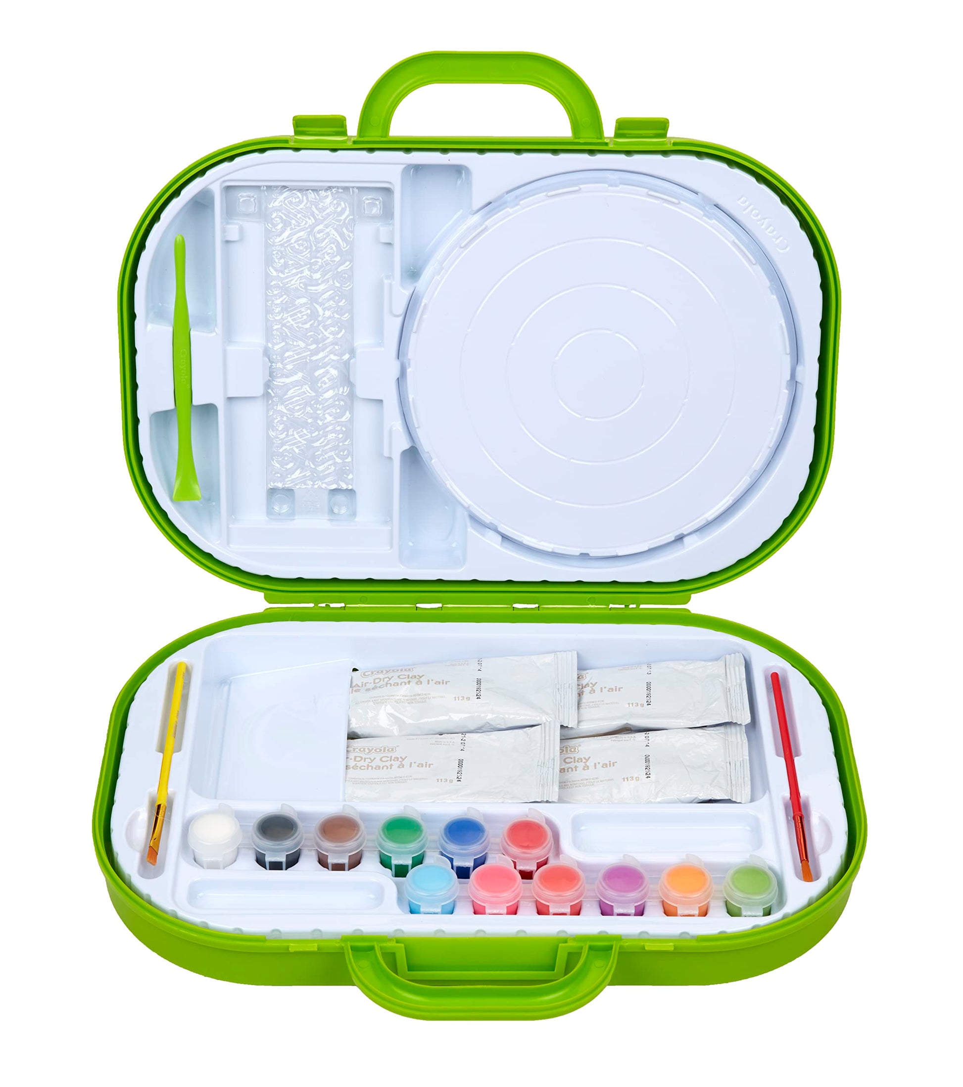 Crayola Clay Sculpting Station, Art Set for Kids, Gift for Ages 6, 7, 8, 9 - WoodArtSupply