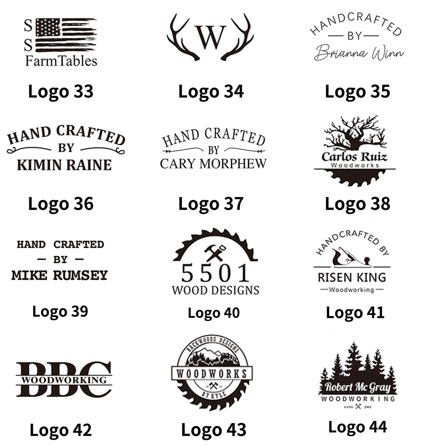 Custom Branding Iron by KAINSY – Personalised Metal Stamp for Wood, Leather, and More KAINSY