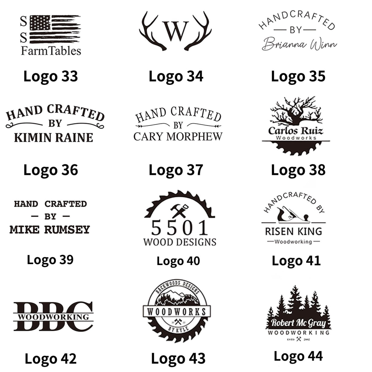 Custom Branding Iron by KAINSY – Personalised Metal Stamp for Wood, Leather, and More KAINSY