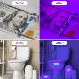 UV Flashlight Black Light, Consciot 51 LED 395nm Ultraviolet Blacklight, Portable Torch Light Pet Urine Detector for Dog/Cat Urine, Dry Stains, Bed Consciot