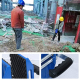 TIEKJOT 2 Pack Granite Carrying Clamps Double Handed Stone Carry Clamp Heavy Duty with Rubber-lined（0-2.36in) 660lbs Lifting Tools Panel Carriers for TIEKJOT