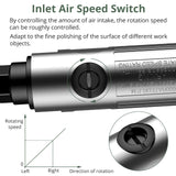 EYPINS Air ‎Right Angle Die Grinder 1/4" 90 Degree Heavy Duty 20,000 RPM Compressed Sander Polisher Tool for Contour Grinding, Polishing, Milling EYPINS