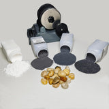 Tonmp 3 LBS Rock Tumbler Grit and Polish Refill Kit - Tumbling Grit Media - 4 Step Tumbling Grit Media Works with Any Rock Tumbler, Rock Polisher, Tonmp