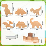 Qunclay Wooden Animal Cabinet Knobs Decorative Wood Dresser Knobs with Screws Dresser Pulls Wood Marine Woodland Animals Knobs Furniture Knobs Qunclay