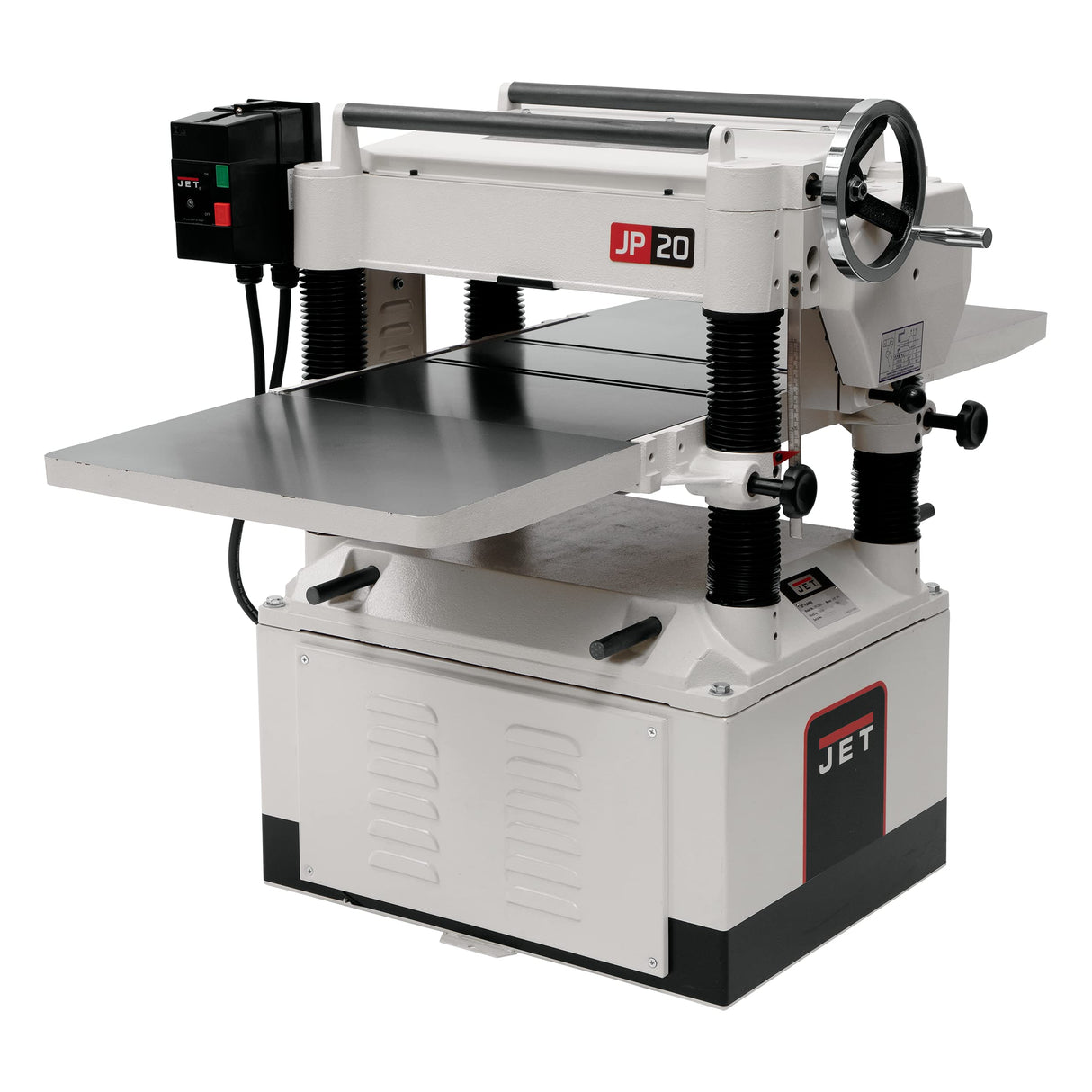 JET 20-Inch Planer, Helical Head, 5 HP, 1Ph 230V (JWP-208HH) Jet