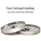 CAQUXIL CBN Grinding Wheel 8 inch, 1" Wide, 5/8" Arbor, Sharpening High Speed Steel Tools Woodturning Tools, for Bench Grinders, 320 Grit CAQUXIL