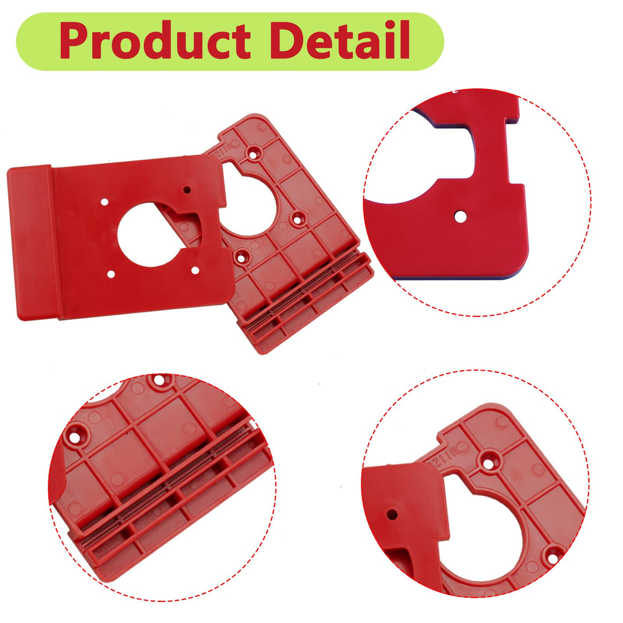 Track Saw Guide Rail for Milwaukee Router and Milwaukee Guide Rail Adapter M18 2723-20 fit Milwaukee Track Saw Guide Rail(2pack) Rsoise