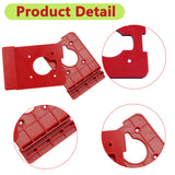 Track Saw Guide Rail for Milwaukee Router and Milwaukee Guide Rail Adapter M18 2723-20 fit Milwaukee Track Saw Guide Rail(2pack) Rsoise