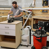 Mullet ThirdHand Dust Collection Boom Arm (Boom Arm + Cyclone) Mullet