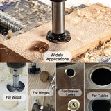 NICAVKIT 3-1/8 Inch Carbide Forstner Drill Bit, Carbide Tipped Forstner Bit for Hard Wood, Wood Drilling Bit Woodworking Hinge Cutter Tool Kits for NICAVKIT