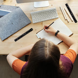 Zotemo Metal Ruler, 6 Inch Stainless Steel Ruler with Metric Measurement, 2 Pack, 15 Centimeters Straight Edge Ruler with Inch to MM Conversion Table Zotemo