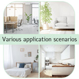 FANYUSHOW Elegant Glass Display Cabinet with Lock - Quick-Install 4-Shelf Curio Unit in White FANYUSHOW