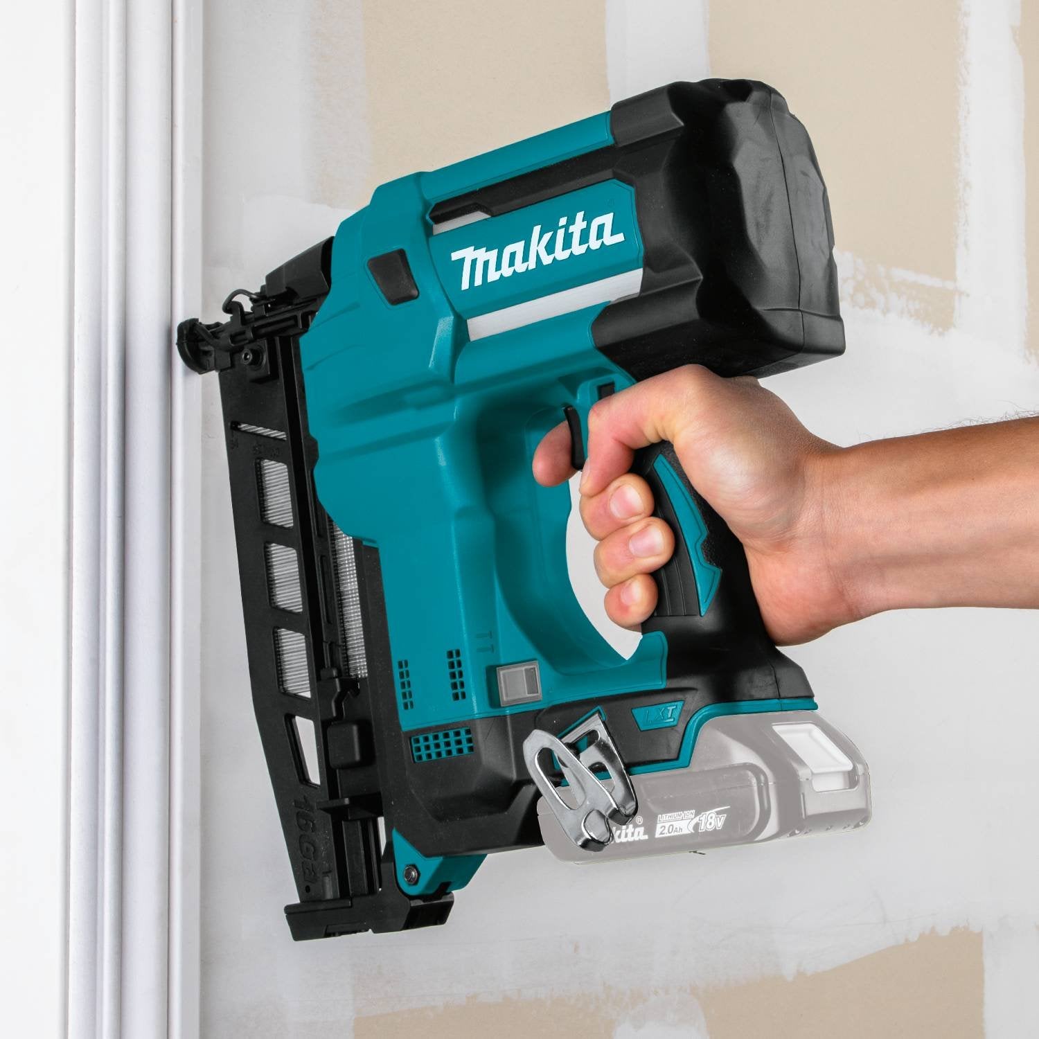 Makita XNB02Z 18V LXT Straight Finish Nailer, 16 Gauge, 2-1/2" - WoodArtSupply