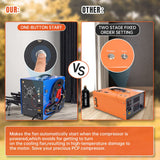 TOAUTO A3 PCP Air Compressor, Unique Vertical+Wire Spool Portable Design, Auto-Stop, Oil/Water-Free, 4500Psi/30Mpa, 8MM Quick-Connector for FASTTOBUY