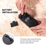 Stud Finder, 4 in 1 Sensor Wall Scanner, with Digital LCD Display, Automatic Calibration and Sound Alarm, 3 Signal Lamp Prompts, for Wood AC Wire Generic