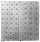 Wall Control 30-P-3232GV Galvanized Steel Pegboard Pack Wall Control