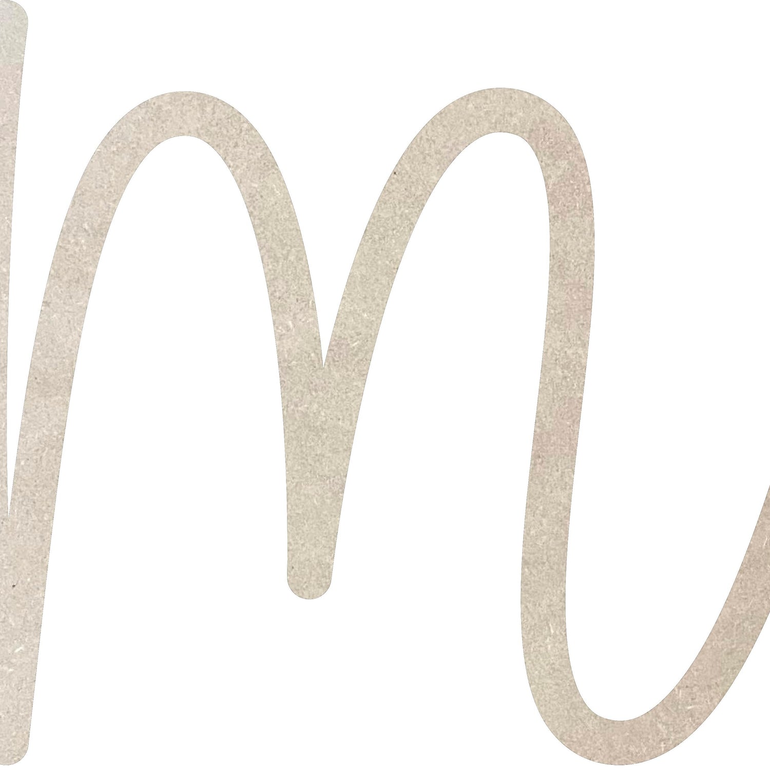 Wooden Alphabet Small 5 Inch M Wooden Letters, Baleno Handi Wood Craft Letters, Nursery Decor MDF Cutout Wood Craft Letter NEXTCraft