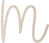 Wooden Alphabet Small 5 Inch M Wooden Letters, Baleno Handi Wood Craft Letters, Nursery Decor MDF Cutout Wood Craft Letter NEXTCraft