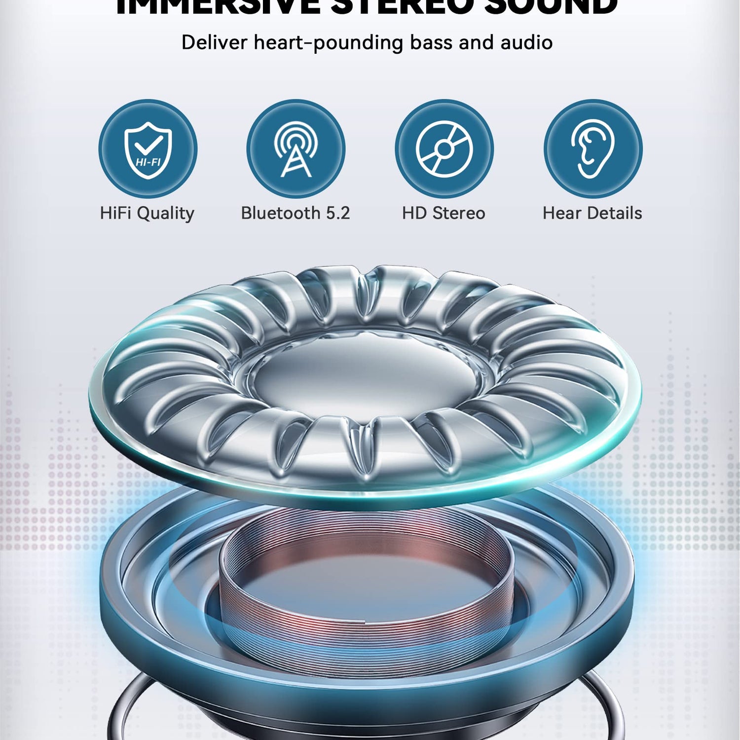 MUSICOZY Sleep Headphones Bluetooth 5.2 Headband, Sports Wireless Earphones Sweat Resistant Earbuds with Ultra-Thin HD Stereo Speaker for Workout MUSICOZY