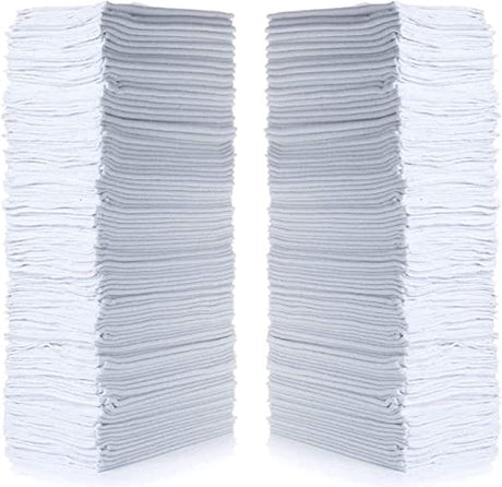 Simpli-Magic 79100 Shop Towels, 14"x12", Basic White, 50 Count SIMPLI-MAGIC