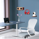 NIUBEST Small Floating Shelf,5x5 Inch Dark Walnut,Set of 3 Small Wall Shelves for Bedroom Living Room Bathroom Kitchen Decor NIUBEST