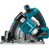 Makita XPS01PTJ 18-Volt X2 LXT Lithium-Ion (36V) Brushless Cordless 6-1/2 inch Plunge Circular Saw Kit (5.0Ah) with 199140-0 39 inch Guide Rail(Sold Makita
