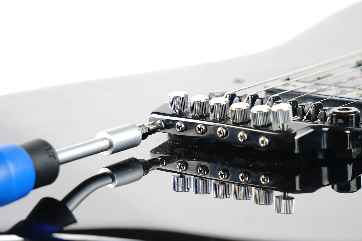 MusicNomad KEEP IT SIMPLE, SETUP (KISS)™ Starter Kit Bundle - 6 pc. Gauge Set, 26 pc. Guitar Tech Tool Set, 11 pc. Truss Rod Wrench Set (MN609) MusicNomad