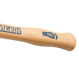 Estwing - DFH-12 Rubber Mallet - 12 oz Double-Face Hammer with Soft/Hard Tips & Hickory Wood Handle - DFH12,Black Red & Yellow Estwing