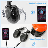Aolamegs Bluetooth Hard Hat Ear Muffs - NRR 26db Noise-cancelling Hardhats Earmuffs for Calls,Music,Hearing Protection (Not Compatible with the Aolamegs
