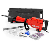 XtremepowerUS 2200Watt Heavy Duty Electric Demolition Jack hammer Concrete Breaker W/Case, Gloves XtremepowerUS