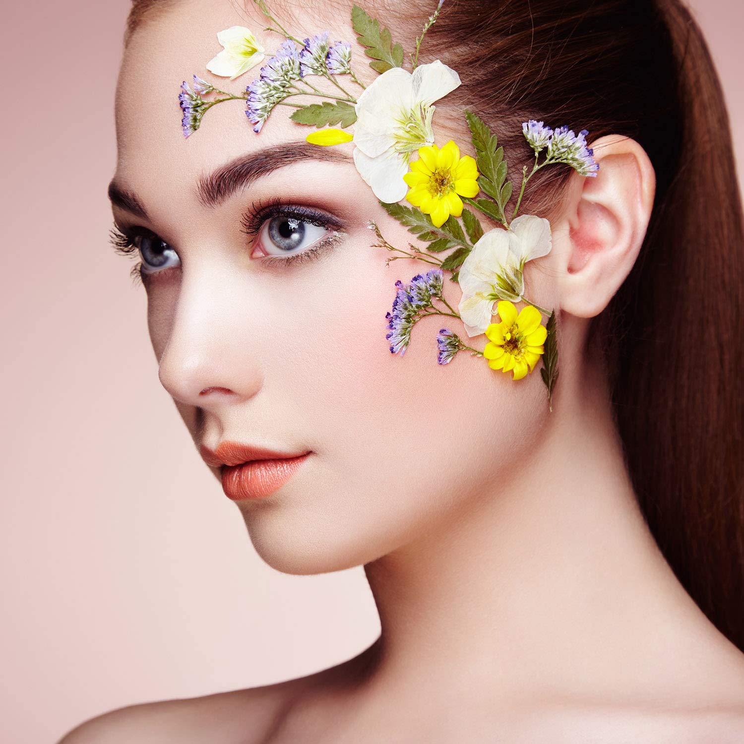 eBoot 72 Pcs Pressed Flowers Bulk Dried Flower for Resin Mold Dried Pressed Flower Leaves Set for Crafts Christmas DIY Gift Floral Scrapbooking EBOOT