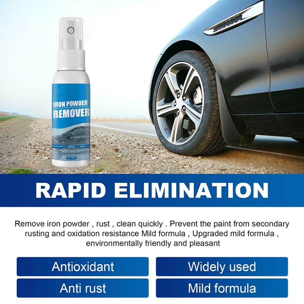 Alkyne Multi Purpose Rust Remover Spray, Ouhoe Iron Powder Remover, Ouhoe Rust Removal Spray, Rustout Instant Remover Spray for Rust from Tools, Alkyne