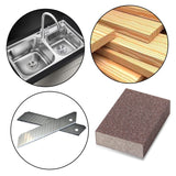 Sunxeke 6Pcs Sanding Sponge 80 Grit Coarse Blocks for Metal Sanding Wood Sanding Brush Washable&Reusable N-G-001-80 Sunxeke