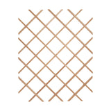 18-Bottle Trimmable Wine Rack Lattice Panel Inserts in Unfinished Solid North American Alder American Pro Decor
