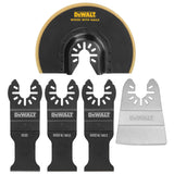 DEWALT Oscillating Tool Blades Kit, 5 Piece (DWA4216) DEWALT