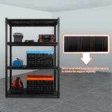 PACHIRA E-Commerce Wide Size Garage Storage Shelves Heavy Duty, 39.4" Wide Adjustable Rack 4-Tier Metal Shelving for Kitchen, Living Room, Basement, PACHIRA E-Commerce