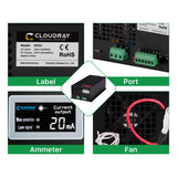 Cloudray 150W CO2 Laser Power Supply 220V for CO2 Laser Engraver Cutter M150 (Updated MYJG150) Cloudray