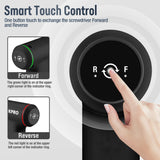 WORKPRO Electric Cordless Screwdriver Set, 4V USB Rechargeable Lithium-ion Battery Power Screwdriver Kit with LED Light, Screw Gun with 28pcs WORKPRO