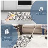 Sofort Kitchen Mat, Cushioned Anti Fatigue Kitchen Rug Set, 2 Pieces Non Slip Waterproof Kitchen Mats for Floor, Comfort Heavy Duty Standing Mat for Sofort